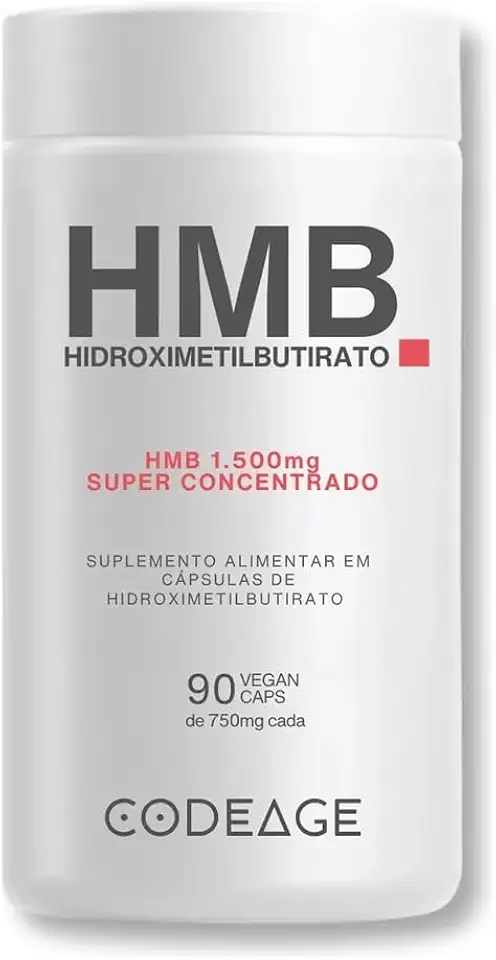 Hmb 1500mg Ultra Concentrado 90 Cápsulas - Codeage