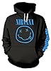Nirvana 'Nevermind Smile' (Black) Pull Over Hoodie (x-Large) #1