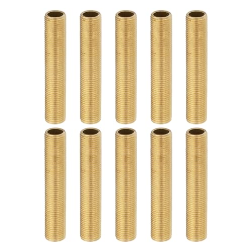 Adaptador de lámpara de latón 1/8IP PATIKIL de 50mm para solucionar holguras en roscas desgastadas