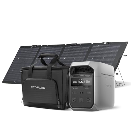 EcoFlow DELTA 3 Plus �|�[�^�u���d�� 1024Wh ��220�v�\�[���[�p�l�� �Ǝ��[�o�b�O 3�_�Z�b�g �ƊE�ő����̏[�d���x 56����100%�[�d �ƊE�ő����̏[�d���x 56����100%�[�d �����_�S���`�E���C�I�� ������10�N �ߓd��