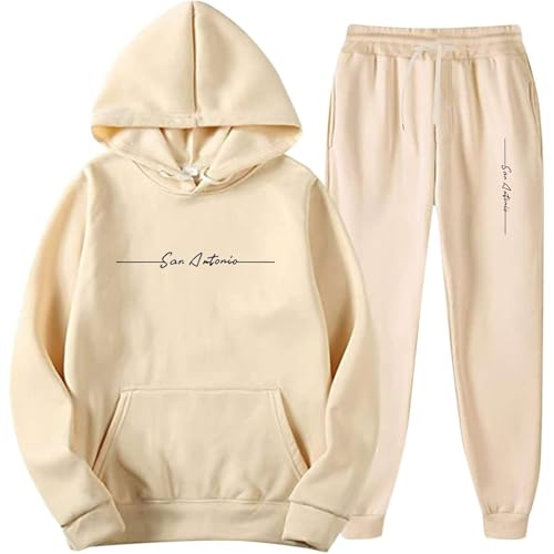 Ensemble sweat à capuche et jogging streetwear pour vos sorties décontractées