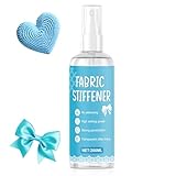 WEILAOK Textilverstärker, Textilhärter -Spray, Textilversteifer Transparent, Fabric Stiffener für Baumwolle, Textilversteifer zum Versteifen von Stoffen, Kleidung, Wolle, Leder, Papier Usw-200ML
