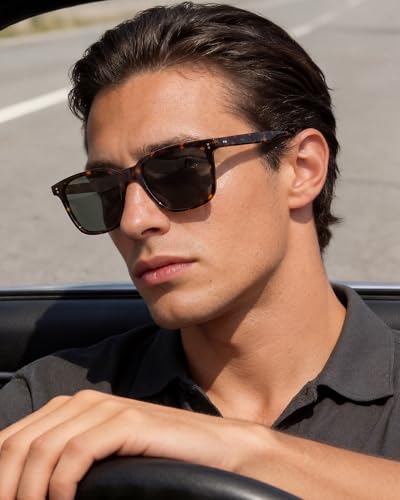 Image of STGATN Polarized Sunglasses for Men and Women, UV400 Protection Trendy Retro Sun Glasses for Driving Outdoor Hiking Fishing