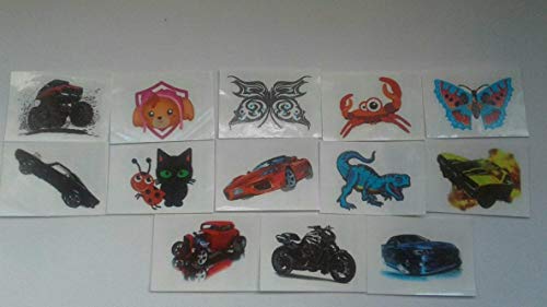 Tatuagem Temporária Infantil C/100 Un Sortidas Sacolinha