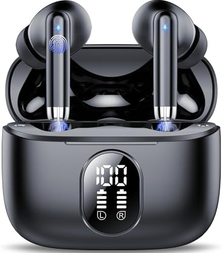 Auriculares Inalámbricos Bluetooth, Auriculares Bluetooth 5.4 HiF...