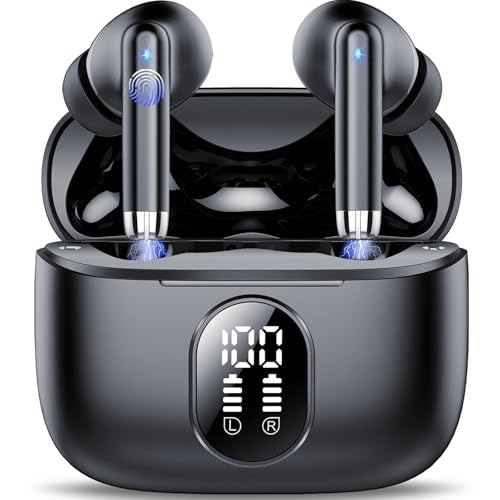 Auriculares Inalámbricos Bluetooth, Auriculares Bluetooth 5.4 HiF...