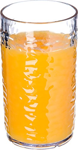 Carlisle Foodservice Products 550807 Pebble Optic San Tumbler, Restaurant Quality Break-Resistant Bpa Free Plastic Cup, 8 Oz., Clear (Pack Of 24) #TOP1
