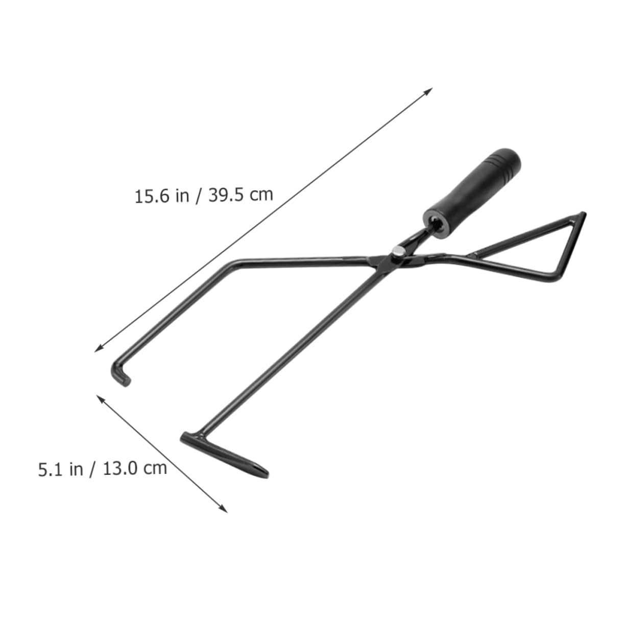 ifundom Pinze Per Tronchi Lunghe e Leggere Pinze Per Braciere Resistenti Accessori Per Caminetti Con Manico Attrezzi Per Per Barbecue e Picnic