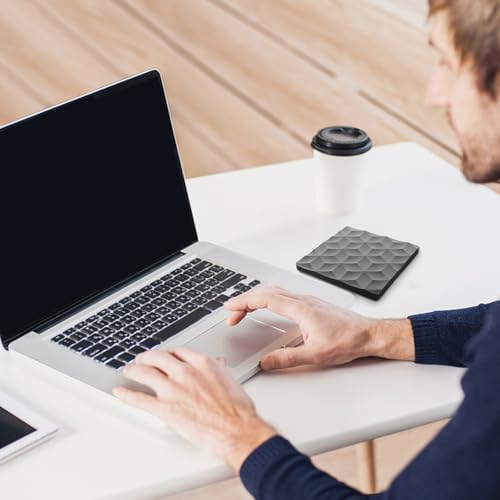 TOBBOMEY USB 3.0 External Dvd Drive Usb-c Portable Dvd Rewriter Burner with CD Rom Player Compatible for Laptop and Desktop Computers - Image 6