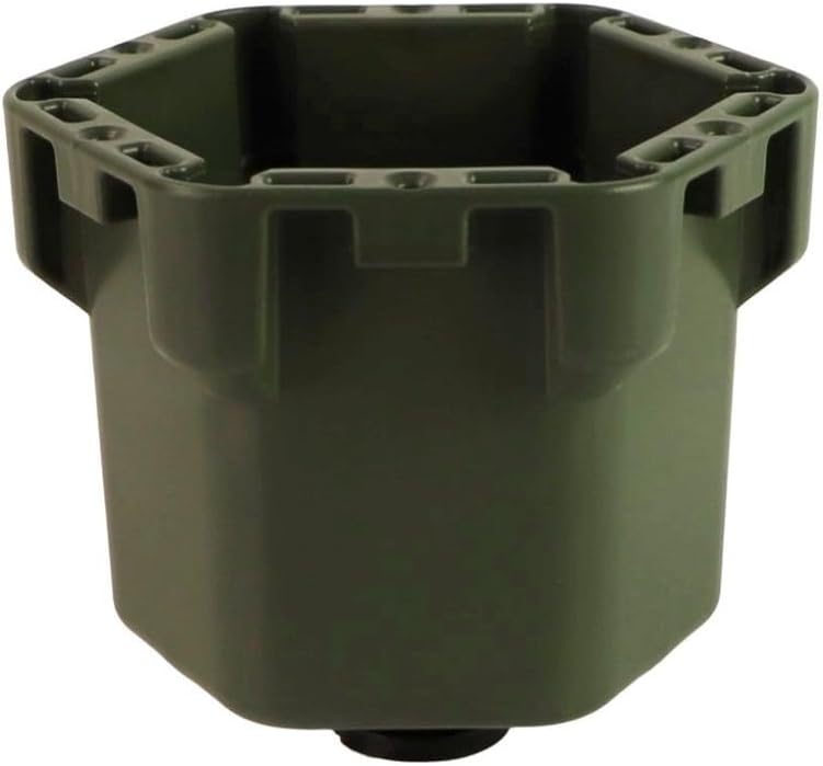 YakAttack Cup Holder Pro | Riggable Kayak Fishing Beverage Caddy | Compatible with GearTrac, MightyMount, & GridLoc | Universal Track Rail Mount | Marine-Grade Drink Holder & Gear Base