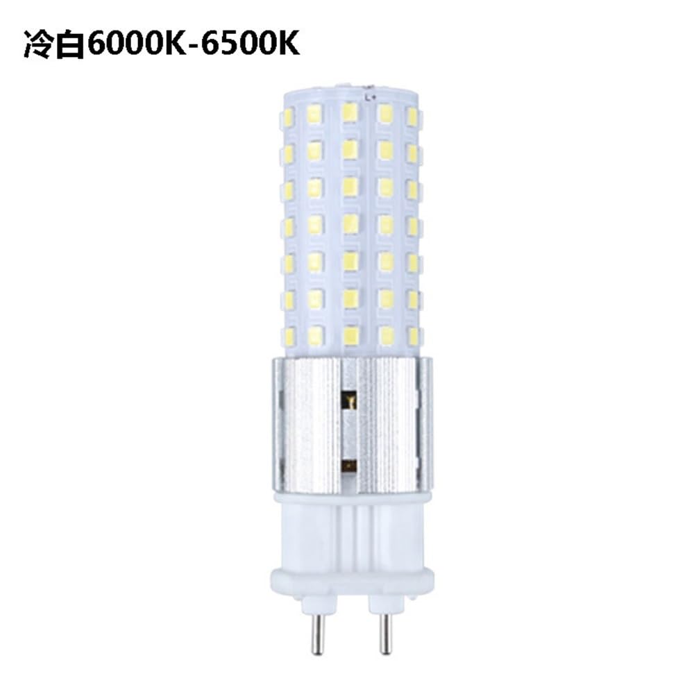 Jiaxu luces de amplio voltaje 10 unids/lote resaltar AC85-265V G12 LED lámpara de maíz 15W 96LED-2835SMD lámpara halógena de repuesto 150W Bombillas para el hogar ( Talla : Natural white )