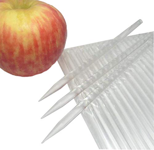 Weststone 40pcs 6 in CLEAR Pointed Acrylic Sticks For Cake Pops or Candy Apple - Heavy duty