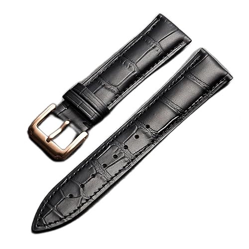 Bracelet de montre en cuir véritable élégant pour sublimer votre garde-temps mixte