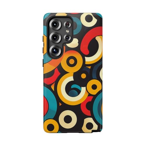 Coque Samsung S25 Ultra rigide brillante motif coloré anti-rayures élégante