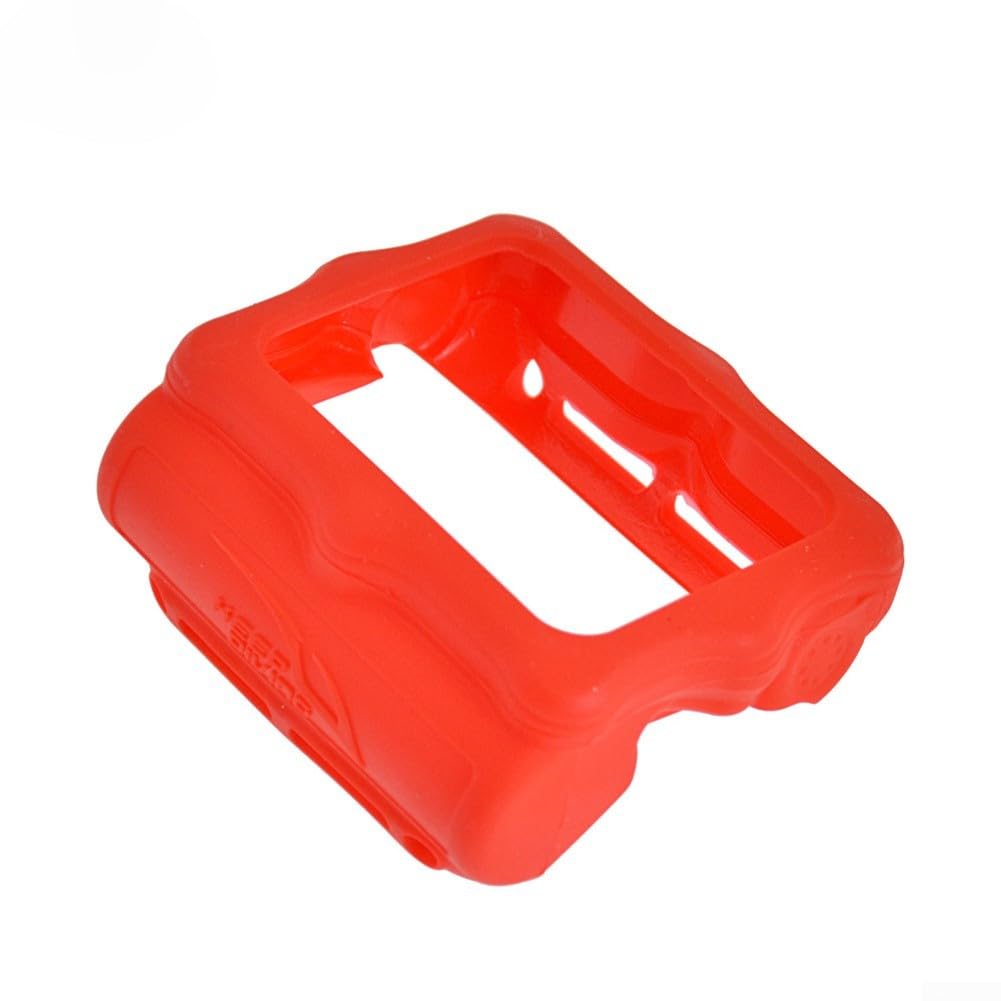 Custodia in silicone per attrezzature subacquee Shearwater Perdix, protezione avanzata, colore: rosso