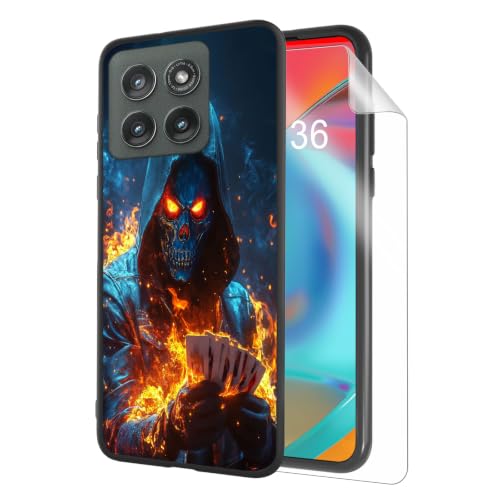 HJCYXJLK for Motorola Moto Edge 60 Pro Lightweight Soft TPU Phone Case