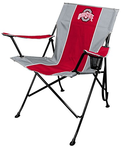 Rawlings NCAA Portable Folding Tailgate Chair with Cup Holder and Carrying Case