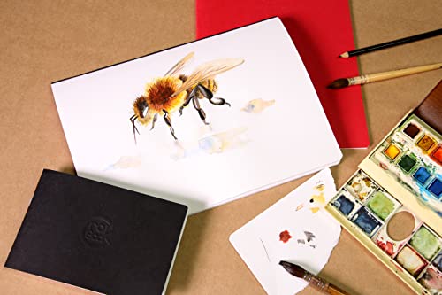 Cuadernos de bocetos de papel blanco 160 g Clairefontaine Crok'Book con acabado satinado 5