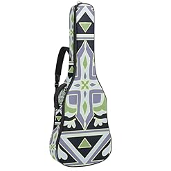 Étui de protection pour guitare acoustique classique et acoustique – Motif géométrique – Rembourré, Multicolore 01., 42… - Les Beatles, Paul McCartney, John Lennon, RIngo Starr, George Harrison