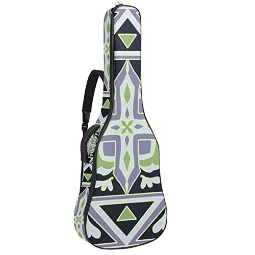 Étui de protection pour guitare acoustique classique et acoustique – Motif géométrique – Rembourré, Multicolore 01., 42… - Les Beatles, Paul McCartney, John Lennon, RIngo Starr, George Harrison Étui de protection pour guitare acoustique classique et acoustique - Motif géométrique - Rembourré, Multicolore 01., 42…