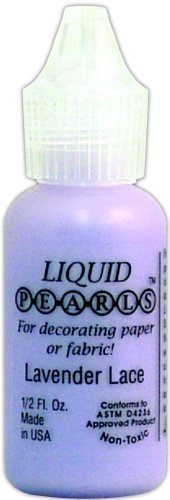 Ranger LPL-01980 Liquid Pearls Glue Paint, Lavender Lace, 0.5-Ounce by Notions - In Network