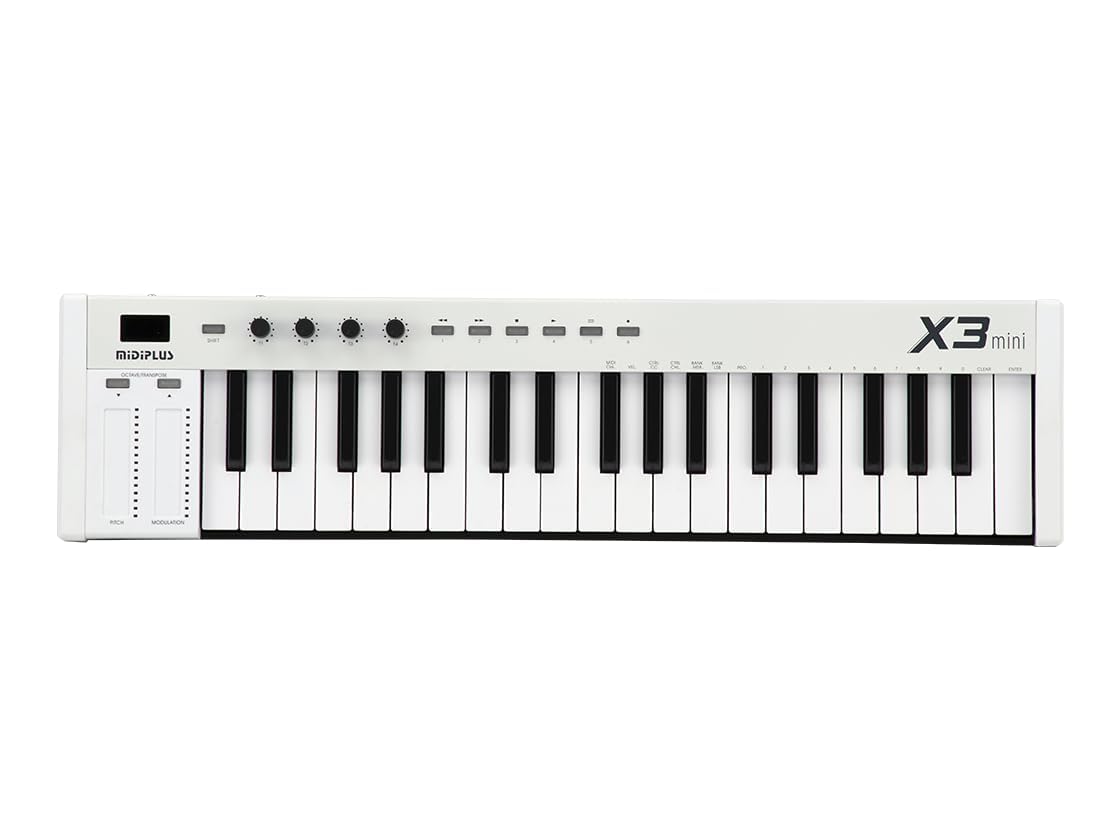 Midiplus X3 mini Midi Keyboard 37 mini keys USB with Pitch Strips