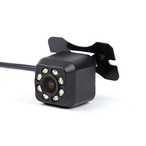 EONON バックカメラ コンパクトサイズ 8LED搭載 防水機能対応  A0130N