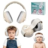 COEKI 2-in-1 Gehörschutz Baby, Baby Kopfhörer Lärmschutz für Babys 0-48 Monate, Lärmschutz kopfhörer kinder ideal für Schlafen, Reisen & Aktive Familien.