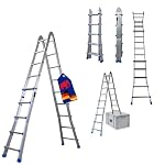 PROREGAL – PROREGAL Sprossen-Mehrzweckleiter Apollo 3-in-1 Aluminiumlei