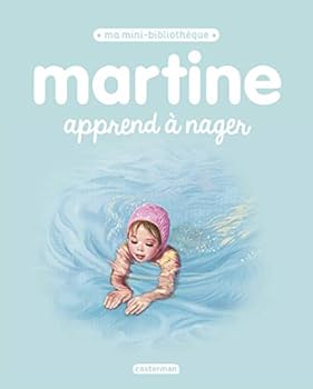 Hardcover Martine apprend à nager [French] Book