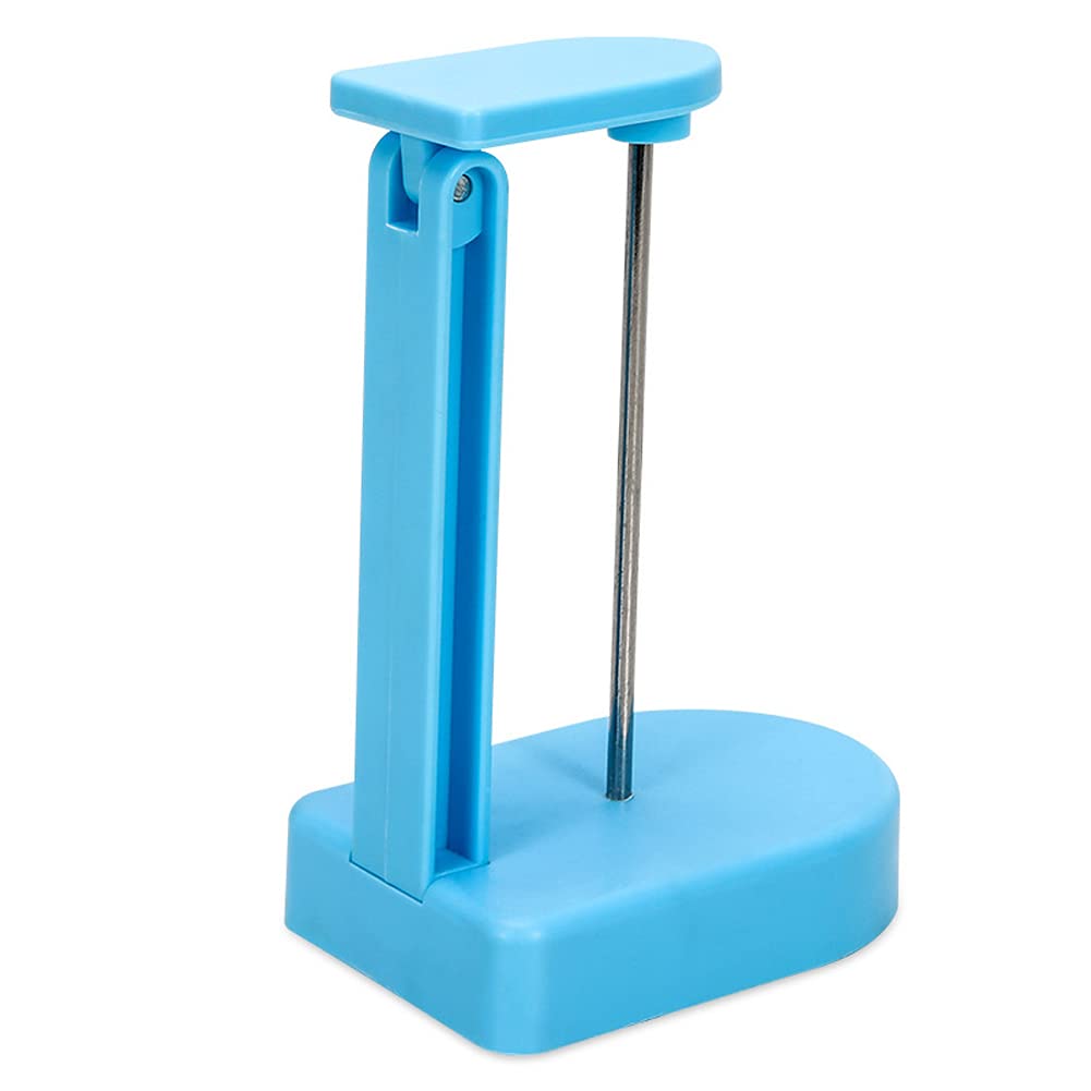 lasenersm 1 Piece Bill Fork Receipt Holder Fork Invoice Holder Check Bill Fork Receipt Note Spike Stick Memo Clip Invoice Bill Holders Receipts Check Bill Fork Straight Rod Paper Holder, Blue