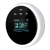 Monitor de aire: el detector de fugas de gas está especialmente diseñado para detectar gases explosivos (gas natural y gas licuado de petróleo) en el aire en hogares, oficinas y otros lugares.