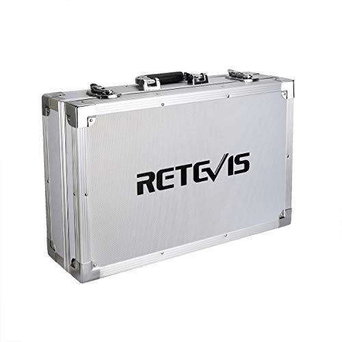 Retevis Two Way Radio Case Handheld Storage Box Case for Retevis RT97 RT28 RT22 H-777 RT21 RT29 HD1 Baofeng BF-888S Motorola T600 Walkie Talkie and Accessories (1 Pack)