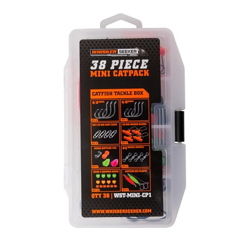 Mini Catpack - Caja de Pesca para Bagre 38 Piezas Whisker Seeker miniatura 2