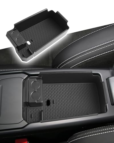 CDEFG for 2018-2025 2026 Volvo XC40 Accessories Center Console Organizer Tray Armrest Storage Middle Console Insert with Coin Box