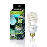 LUCKY HERP Reptile UVA UVB Light 5.0 Compact Fluorescent Tropical Terrarium Lamp 13 26 Wattage (26W)