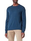 LERROS Herren Rundhals Strickpullover Pullover, Indigo, XXL EU