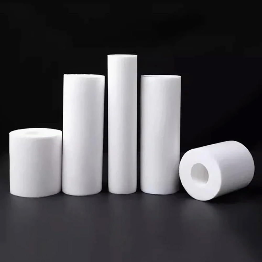 Tubo de PTFE blanco de 500 mm de longitud, diámetro interior 6 20 mm OD 20 25 mm, tubo de polietileno resistente a los productos químicos para uso industrial, 1 unidad (6 mm x 20 mm), duradero y
