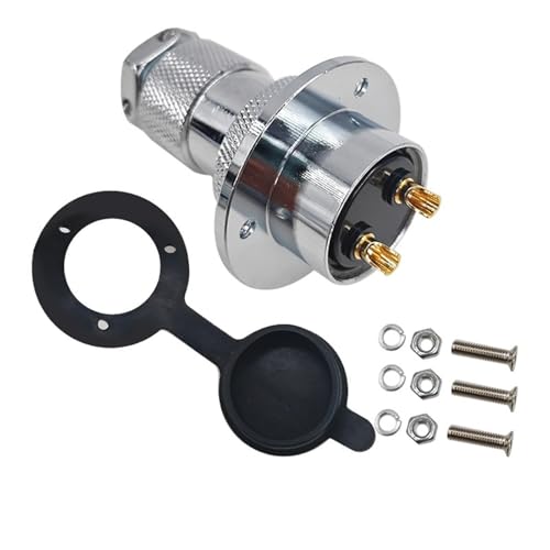 Connecteur de câble GX25 2 broches rond à bride DF25 pour liaison électrique stable