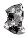 Hot Chillys Adult Micro Elite Chamois Print Neck Gaiter - Urban Camo, One Size