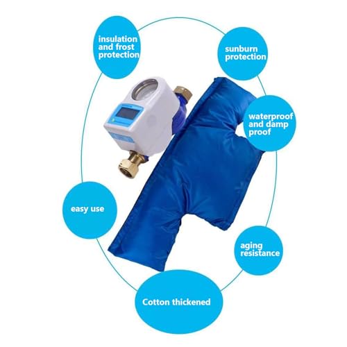 Cubierta aislante para medidor de agua impermeable y térmica 6