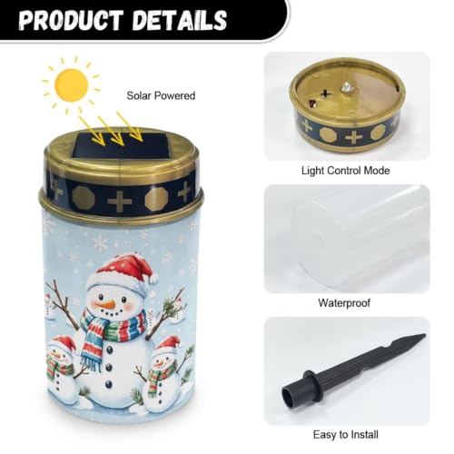 Image of 2 Pcs Christmas LED Flameless Candle