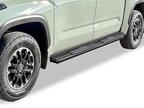 Estribos Laterales APS OE Estilo para Toyota Tundra CrewMax miniatura 4