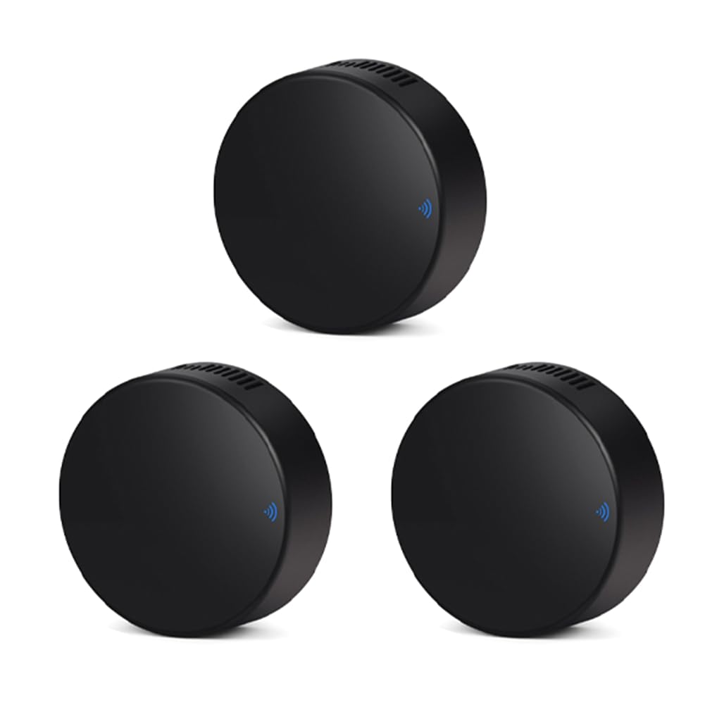 3 Stück WiFi-Fernbedienung Home Tuya APP Intelligente WiFi-Universalfernbedienung für Fernseher/Klimaanlage/Ventilator