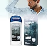 Men's Antiperspirant Deodorant Stick, 48-Hour Sweat & Odor Protection Antiperspirant for Men, Long-lasting Solid Antiperspirant Balm for All Day Underarm Sweat and Odor Protection (Pine & Sandalwood)