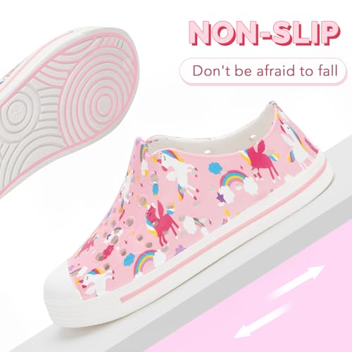 Image of EUXTERPA Toddler Water Shoes Boys Girls Summer Shoes | Kids Sandals Boys Girls Lightweight Slip On Shoes Children Breathable Quick Dry Pool Beach Sneakers