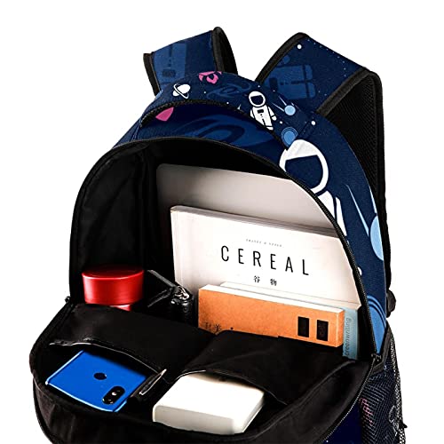 Sac à dos d'école vaisseau spatial léger contre le mal de dos - 4