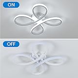 Comely Modern LED Ceiling Light, 30W 3400LM Ceiling Lamp Fixture 6500K Cool White Lighting for Bedroom, Living Room, Dining Room, Kitchen - Image 6