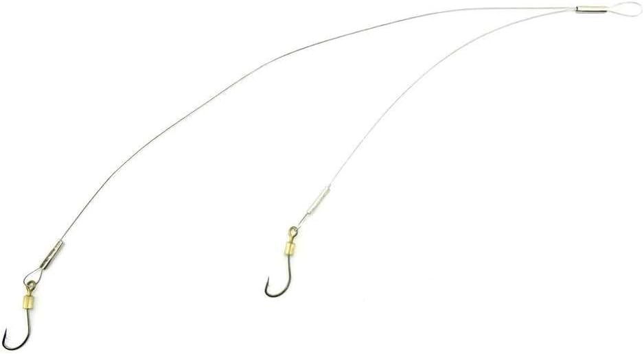 Test 10kg Double Line Hooks ID007-10 Swivel Fishing Tackle Fly Rings Coast Lock Snap Solid Ring Rolling Coastlock Sea Hooks Lures Ball Bearing Peche Pivot