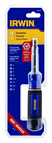 Irwin Tools 1948773 IRWIN 8-in-1 Multi-Bit Driver,
